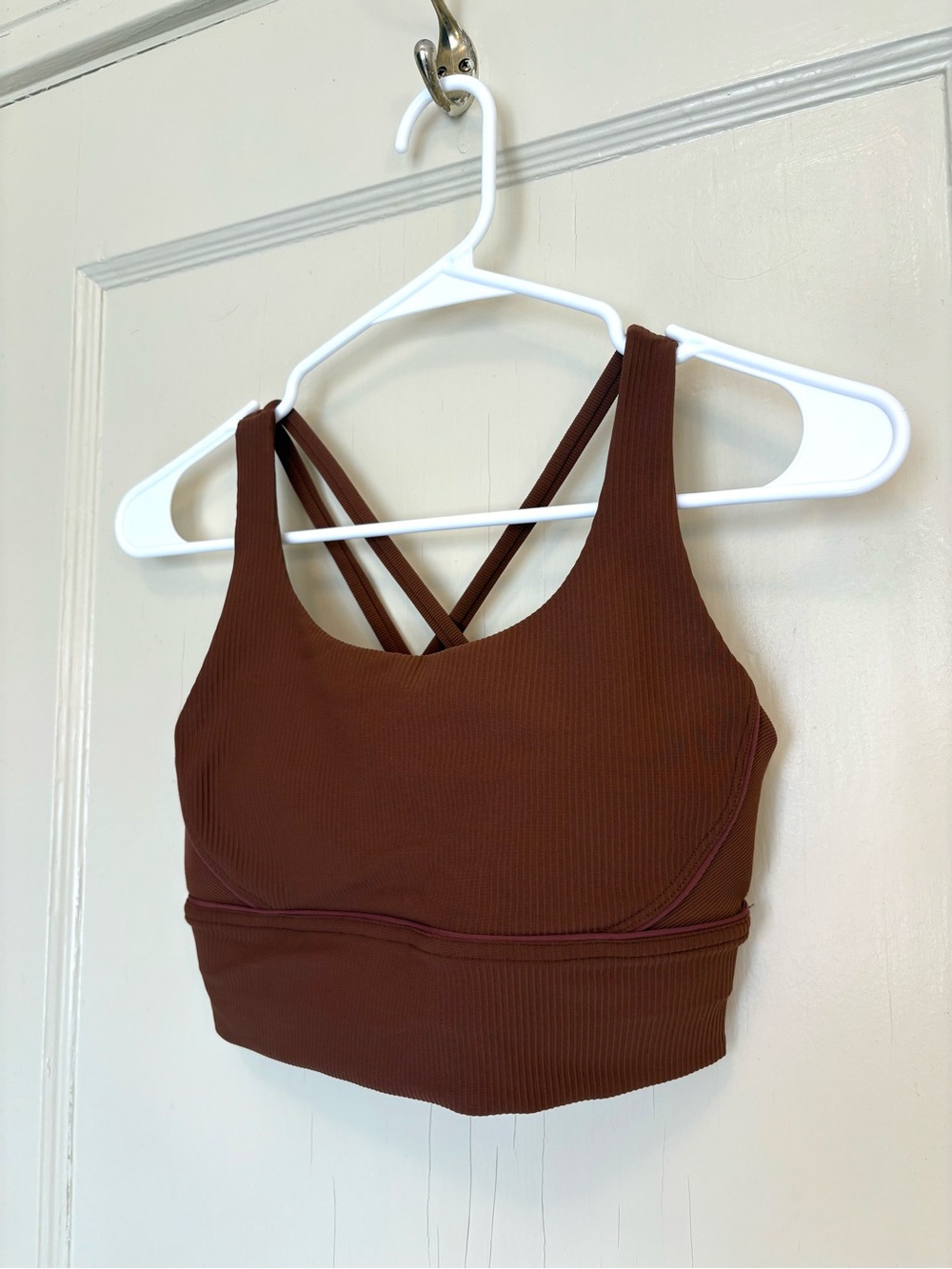 Everyday Ribbed sports bra lululemon - Brown